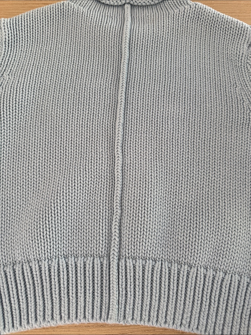 La Ligne Powder Blue Crewneck Knit Sweater - Picture 9 of 11